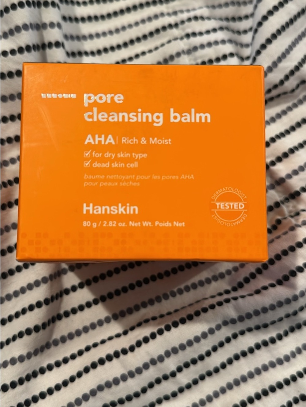 Hanskin Pore Cleansing Balm AHA - Orange